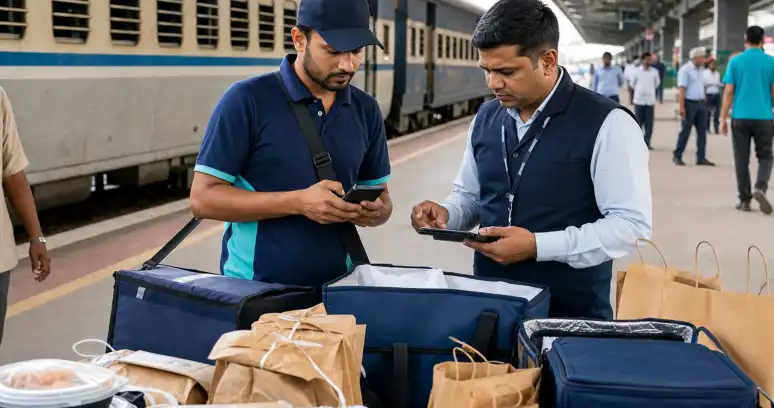 Integrated Zomato and Swiggy in IRCTC eCatering Platform